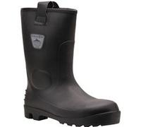 Portwest Steelite Neptune - Bottes de sécurité de manutentionnaire imperméables - Homme (45 EUR) (Noir) - UTRW4373 Noir G