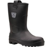 Portwest Steelite Neptune - Bottes de sécurité de manutentionnaire imperméables - Homme (47 EUR) (Noir) - UTRW4373 Noir
