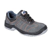 Portwest Steelite Trainer aéré S1P, Couleur: Gris, Taille: 41, FW02GRR41