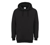 Portwest Sweat à capuche Roma, Couleur: Noir, Taille: XXXL, B302BKRXXXL