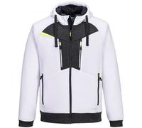 Portwest - Sweat à Capuche Zippé Dx4 Couleur : Blanc Taille M