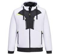 Portwest - Sweat à Capuche Zippé Dx4 Couleur : Blanc Taille Xxl