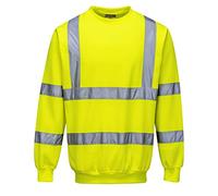 Portwest Sweatshirt haute visibilité B303YERXL Jaune Taille XL