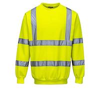 Portwest Sweatshirt Haute Visibilité, Couleur: Jaune, Taille: XXL, B303YERXXL