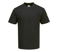 Portwest T-Shirt Coton Anti-Statique ESD Léger Respirant Col Rond AS20