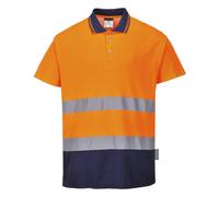 Portwest T-Shirt Piqué Haute Visibilité Manches Courtes Sécurité Polo