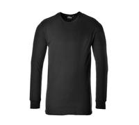 Portwest B123 T-shirt Thermique Isolé à Manches Longues Noir, Large