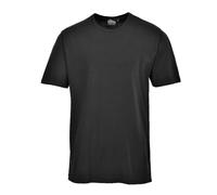Portwest T-shirt Thermique Manches courtes, Couleur: Noir, Taille: S, B120BKRS