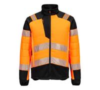 Portwest T170 Veste hybride baffle HV PW3 Orange/Noir - Taille XXL