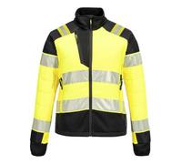 Portwest T171 Veste Baffle hybride HV pour femme PW3 Jaune/Noir - Taille XXL