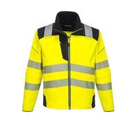 Portwest T402 Softshell Haute-Visibilité PW3 Jaune/Noir - Taille 4XL