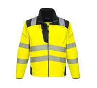 Portwest Softshell haute visibilité PW3 Jaune/Noir Taille XXL T402YBRXXL