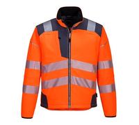 Portwest T402 Softshell Haute-Visibilité PW3 Orange/Gris - Taille XXXL