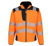 Portwest T402 Softshell Haute-Visibilité PW3 Orange/Noir - Taille XXL
