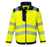 Portwest T500 PW3 Veste de Travail 4 Poches Imperméable Réfléchissant Zippé