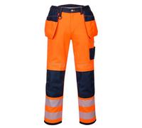 Portwest T501 Pantalon HV PW3 poches flottantes - Taille 34 - Court