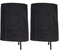 Portwest Tablier Service, Couleur: Noir, S845BKR (Lot de 2)