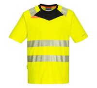 Portwest - Tee-Shirt Manches Courtes DX4 HV L - Jaune/Noir