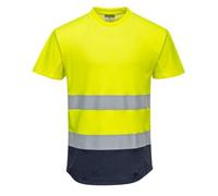 Portwest - Tee-shirt manches courtes MeshAir bicolore HV S