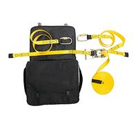 Portwest Temporary Horizontal Lifeline, Color: Yellow/Black, Size: Reg, 20 metre