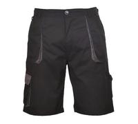 Portwest Texo Short de Sécurité Contraste Noir, XS