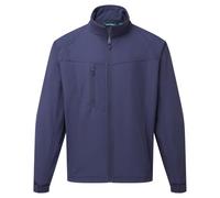 Portwest TK40 Oregon Softshell Veste Doublure Polaire Zippé Respirant Hiver | Noir, S, UPF 50+, Polyester, Cordon de Serrage, Poche Téléphone, Résistant à L'eau, Auto-Agrippant