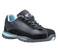Portwest Trainer Femme S1P HRO, Couleur: Noir, Taille: 36, FW39BKR36
