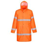 Portwest Trench imperméable haute visibilité 100 cm, couleurs fluo H442