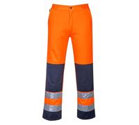 Portwest TX71 Pantalon Haute-Visibilité Séville Orange/Marine, L