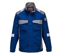 Portwest Veste Bizflame Ultra Bicolore, Couleur: Bleu Royal, Taille: S, FR08RBRS