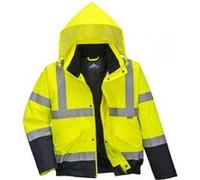 Portwest - Veste BOMBER - Unisexe (2XL) (Jaune/Bleu marine) - UTRW954 Jaune/Bleu Marine G