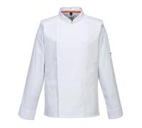 Portwest Veste Cuisine Meshair Pro L/S, Couleur: Blanc, Taille: S, C838WHRS