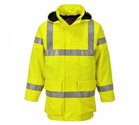 Portwest Veste de pluie hi-vis multi lite Bizflame, Couleur: Jaune, Taille: S, S774YERS