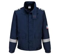 Portwest - Veste de Travail Anti-feu BIZFLAME Plus M - Bleu Marine
