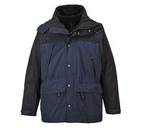 Portwest Veste respirante Orkney 3 en 1, Couleur: Marine, Taille: S, S532NARS