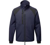 Portwest - Veste Softshell double couche pour homme RW9220 (S) (Bleu marine foncé)