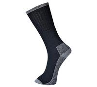 Portwest Work Sock-3 Pairs, Couleur: Noir, Taille: 39-43, SK33BKR39-43