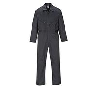 Portwest Zip Boilersuit, colorBlack talla Medium