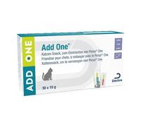 Porus Add One | Saveur pâté de Foie | 30 x 10 g | Complément Alimentaire pour Chats | Délicieuse friandise à mélanger avec Porus One