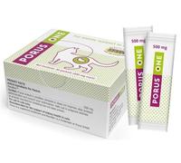 Porus ONE | Lot de 2 x 30 x 500 mg | Complément alimentaire pour chat | Pour chat en cas de problèmes rénaux | Pour que les toxines urémiques ne passent pas aux reins