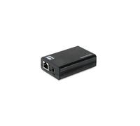 LevelOne POS-5000 séparateur voix-données Noir Connexion Ethernet, supportant l'alimentation via ce port (PoE) G