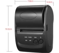 POS-5802DD Mini imprimante thermique USB sans fil portable pour iOS Android Windows
