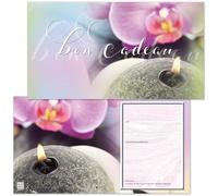 POS BON - 25 bons cadeaux à remplir - formulaires imprimés pour des esthéticiennes et d'autres entreprises MA1256F-25-V1