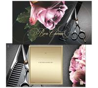 POS BON - 25 bons cadeaux à remplir - formulaires imprimés pour des salons de coiffure K1207F-0-25-V1