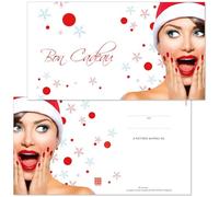 POS BON - 25 bons cadeaux à remplir - formulaires imprimés pour Noël X1271F-0-25