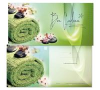 POS BON - 25 formulaires pour créer vos propres bons cadeaux pour le massage et d'autres entreprises MA9260F-0-25-V2