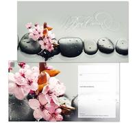 POS BON - 50 bons cadeaux à remplir - formulaires imprimés pour des salons de beauté et d'autres entreprises MA1257F-50-V1