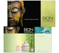 POS BON - 50 bons cadeaux à remplir - formulaires imprimés pour des salons de beauté et d'autres entreprises MA1231F-50-V1