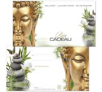 POS BON - 50 bons cadeaux à remplir - formulaires imprimés pour des salons de beauté et d'autres entreprises K1274F-0-50-V1