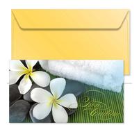 POS BON - 50 formulaires pour créer vos propres bons cadeaux avec enveloppe pour les cabinets de massage et le bien-être MA1227F1-50-V1